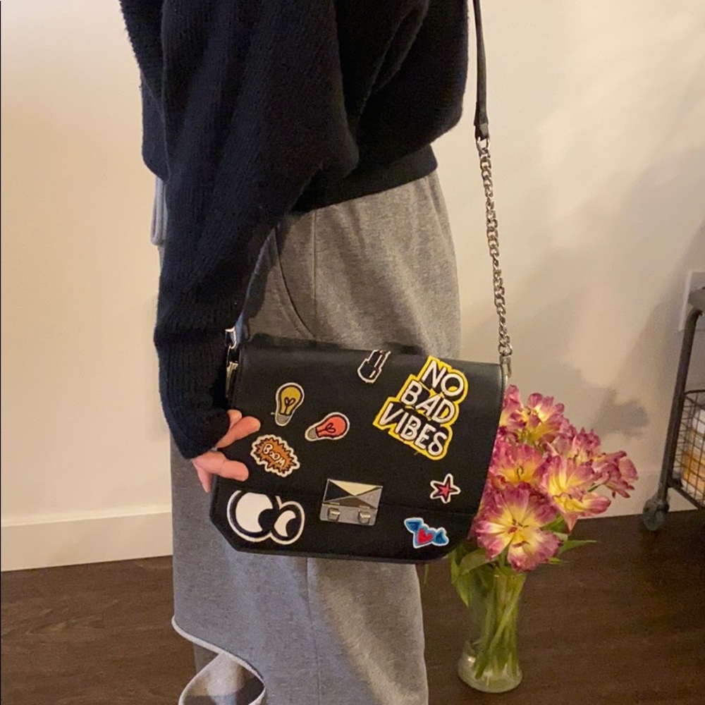 Fun Cartoon Badge Box Bag Zara